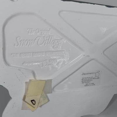 LOT 118: Dept 56 Greenhouse, Physician, Glacier Gazette, North Pole Dolls & Jack in the Box Plant No. 2