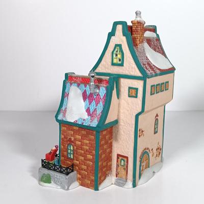 LOT 118: Dept 56 Greenhouse, Physician, Glacier Gazette, North Pole Dolls & Jack in the Box Plant No. 2