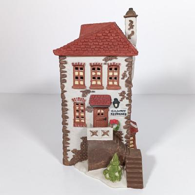 LOT 118: Dept 56 Greenhouse, Physician, Glacier Gazette, North Pole Dolls & Jack in the Box Plant No. 2