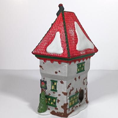 LOT 118: Dept 56 Greenhouse, Physician, Glacier Gazette, North Pole Dolls & Jack in the Box Plant No. 2