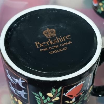 LOT 121: Christmas Collection - (3) Cases of Ornaments, Vintage Cardboard Santa's, Plastic Popcorn Noel Sign & More