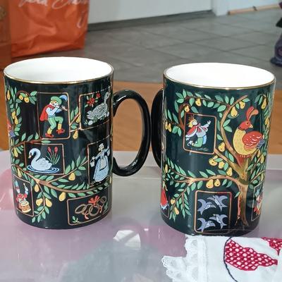 LOT 121: Christmas Collection - (3) Cases of Ornaments, Vintage Cardboard Santa's, Plastic Popcorn Noel Sign & More