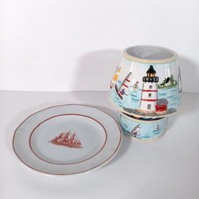 LOT 124: Nautical Themed Decor