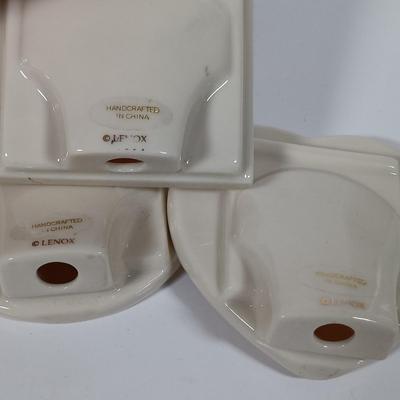 LOT 126: Princess Diana Marriage Plate, UK Themed Dish Towels, Trade Continental Hand Wrought Aluminum & More