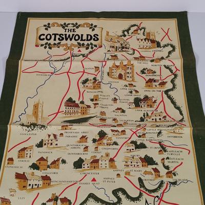 LOT 126: Princess Diana Marriage Plate, UK Themed Dish Towels, Trade Continental Hand Wrought Aluminum & More