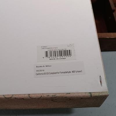 LOT 127: Hallmark Alice in Wonderland Miniatures, Owlcrate Exclusive Tote Bag, Wall Art & More