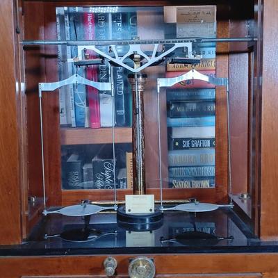 LOT 128: Antique Voland & Sons Analytical Balance Scale