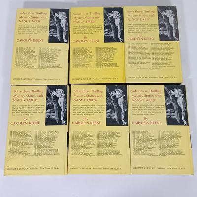 LOT 132: Collection of Vintage Nancy Drew Hardback Books