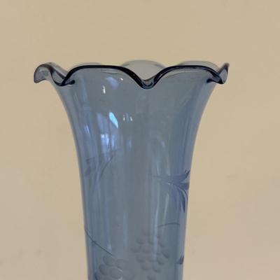 LOT 136: Vintage Cobalt Blue Vase, Lenox Elephant Trinket Boxes, Floral Wall Picture Frames