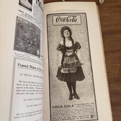 LOT 139: Vintage Manicuring Tools w/Mother of Pearl Handles, the Burr McIntosh Monthly, Postcards, Macy's Ladies Hat & More