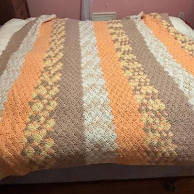 LOT 141: Collection of 6 Handmade Afghans