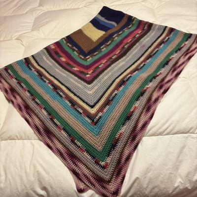 LOT 141: Collection of 6 Handmade Afghans