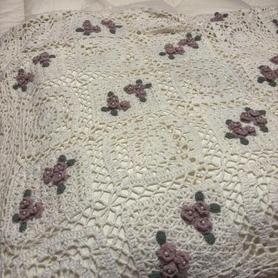 LOT 141: Collection of 6 Handmade Afghans