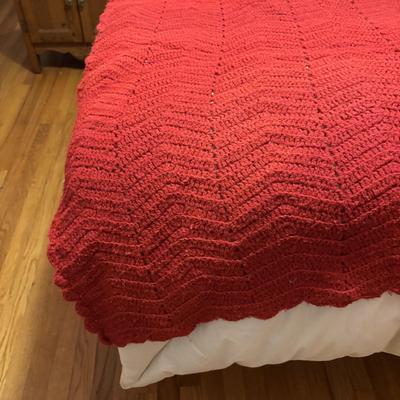 LOT 141: Collection of 6 Handmade Afghans