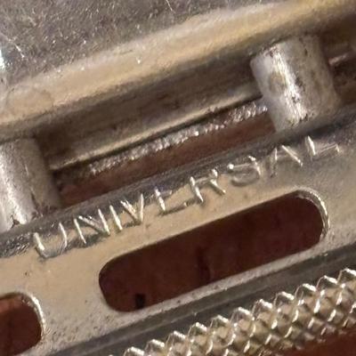 LOT 142: Vintage Wooden Childs Ironing Table, Reliable Toy Co, Telephone, Vintage Universal Electric Iron, Kindness & Purpose Print...