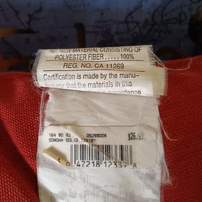 LOT 193: Home Decor Collection - Kate Spade Writing Set, William Sonoma Throw Pillows, Photo Albums & More