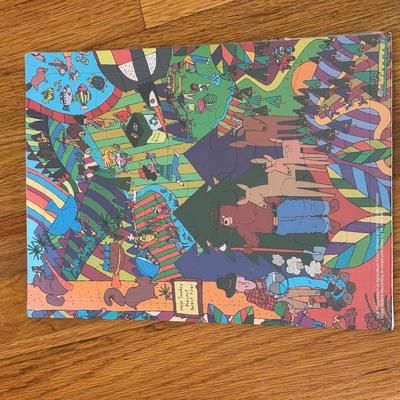 LOT 220: Master of the Universe Snout Spout (NIP), Smokey the Bear & Duck Tale Cardboard Puzzles and a Little Blue Friend Baker Smurf