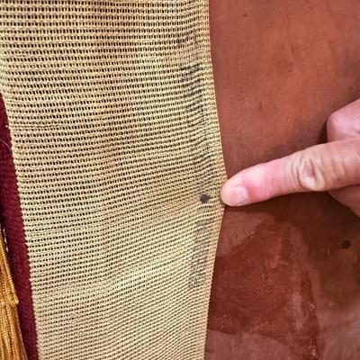 RARE Victorian Metal Cast Claw Glass Ball Bench with NeedlePoint Cushion