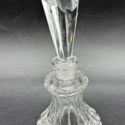 Sale Photo Thumbnail #97: Most likely from Nizbor A. Ruckl & Sons in the Czech Republic, beautiful collectible perfume bottle.