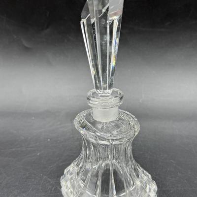 Sale Photo Thumbnail #95: Most likely from Nizbor A. Ruckl & Sons in the Czech Republic, beautiful collectible perfume bottle.