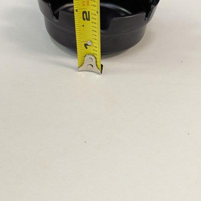 Approx 72+ Black Ashtrays