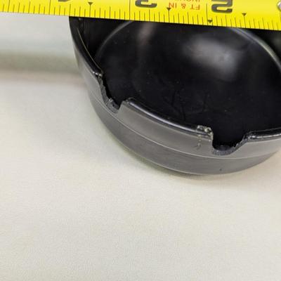 Approx 72+ Black Ashtrays
