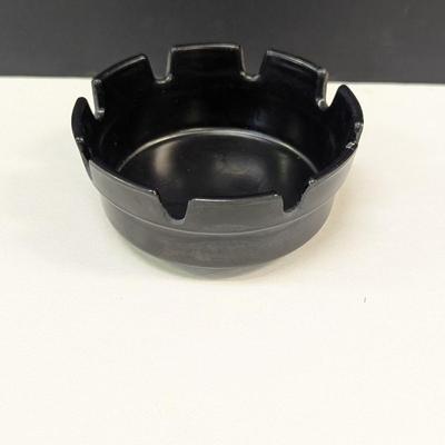 Approx 72+ Black Ashtrays