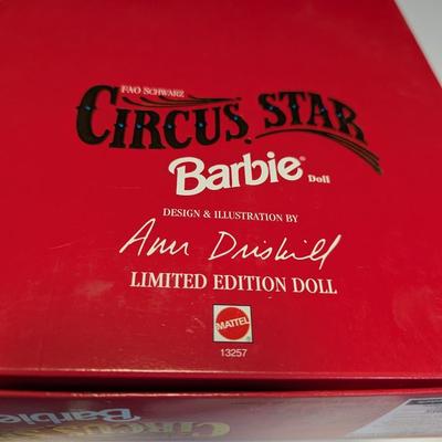 1994 FAO Schwarz Circus Star Barbie Ann Drisbill