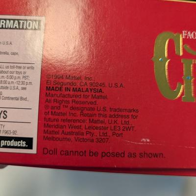 1994 FAO Schwarz Circus Star Barbie Ann Drisbill