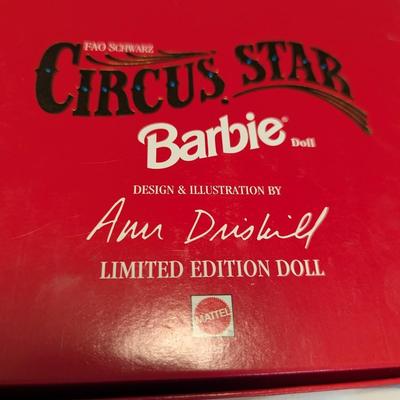 1994 FAO Schwarz Circus Star Barbie Ann Drisbill