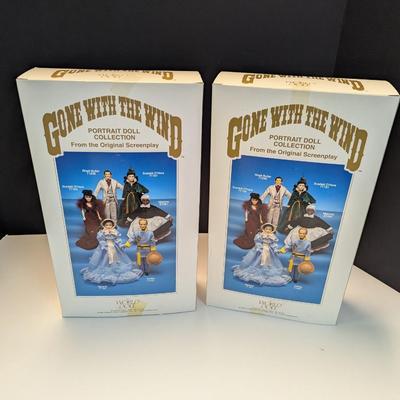 World Doll Gone With The Wind Rhett Butler & Scarlett O'Hara