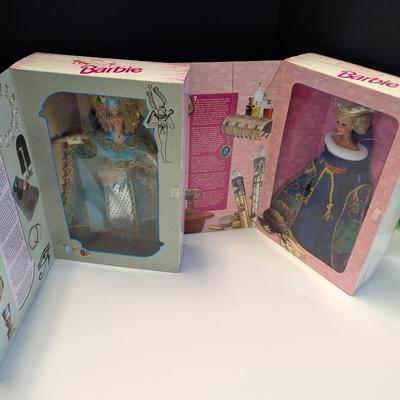 Great Eras Egyptian Queen & Medieval Lady Barbies
