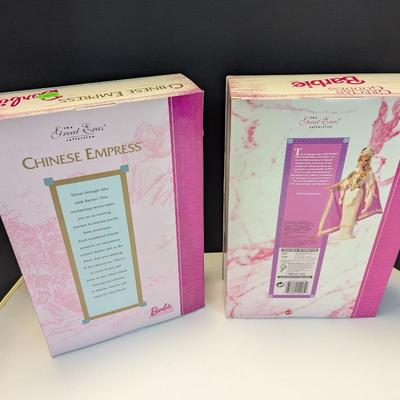 Great Eras Goddess Athena & Chinese Empress Barbies
