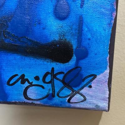 “Into the Deep” Abstract Acrylic on Canvas – Signed Original