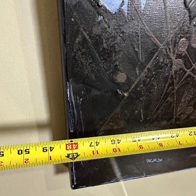 “Into the Deep” Abstract Acrylic on Canvas – Signed Original