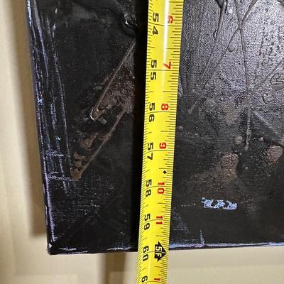 “Into the Deep” Abstract Acrylic on Canvas – Signed Original