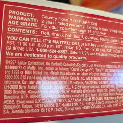 Midnight Princess & Grand Ole Opry Barbies