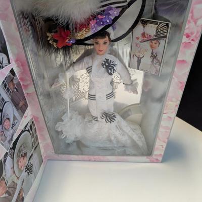 Angels Of Music Harpist Angel & My Fair Lady Barbies