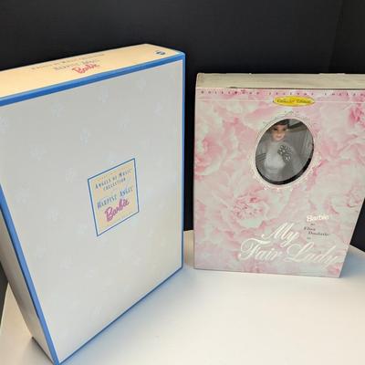 Angels Of Music Harpist Angel & My Fair Lady Barbies