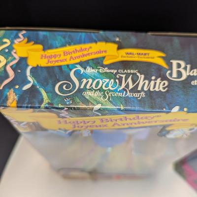 Happy Birthday Joyeux Anniversaire Snow White & Ken Prince Dolls