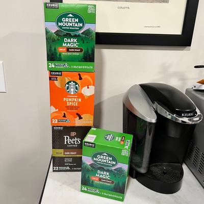 Keurig Coffee Maker Plus Pods, Accessories & Stanley Thermos (BLR-RG)