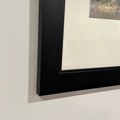 Old World Prints - Barbary Lion & Giraffe (BLR-RG)