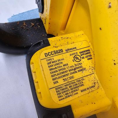 DeWalt Cordless 12" Chainsaw, 7 1/4" Circular Saw & More (DG-JS