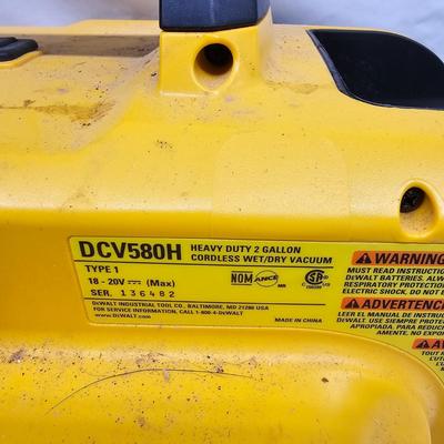 Selection of DeWalt Cordless Tools-Vacuum, Drill & Router (DG-JS)