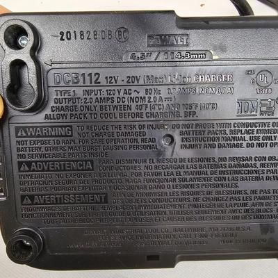 Selection of DeWalt Cordless Tools-Vacuum, Drill & Router (DG-JS)