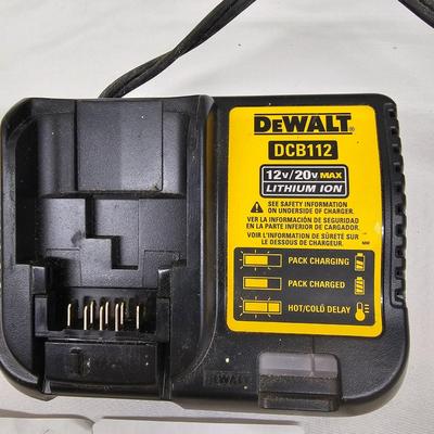 Selection of DeWalt Cordless Tools-Vacuum, Drill & Router (DG-JS)