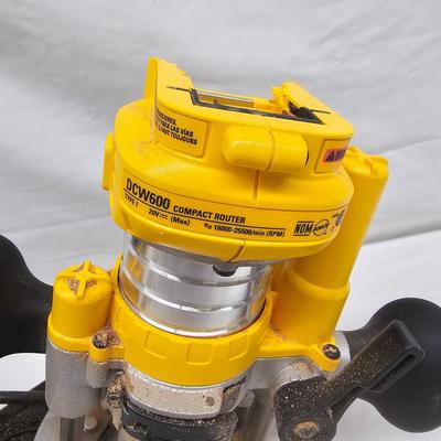 Selection of DeWalt Cordless Tools-Vacuum, Drill & Router (DG-JS)