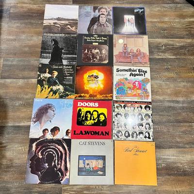 70’s/80’s Rock & Pop Large Vinyl Assortment (BLR-RG)