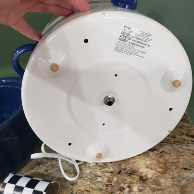 Rival Crock-Pot w/ Four Stoneware Bowls (K-KD)