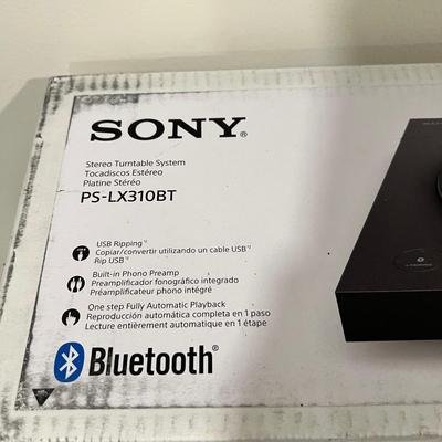 Sony PS-LX310BT Turntable W/Box (BLR-RG)